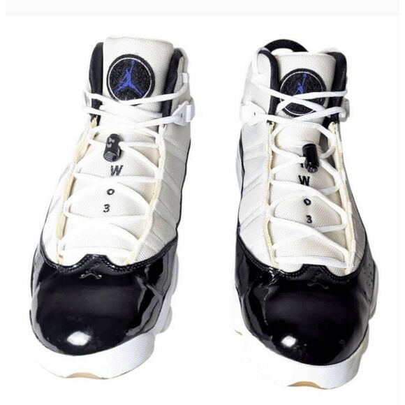 NIKE Air Jordan 6 Rings "Concord" Sneakers Size 15 - Picture 4 of 9